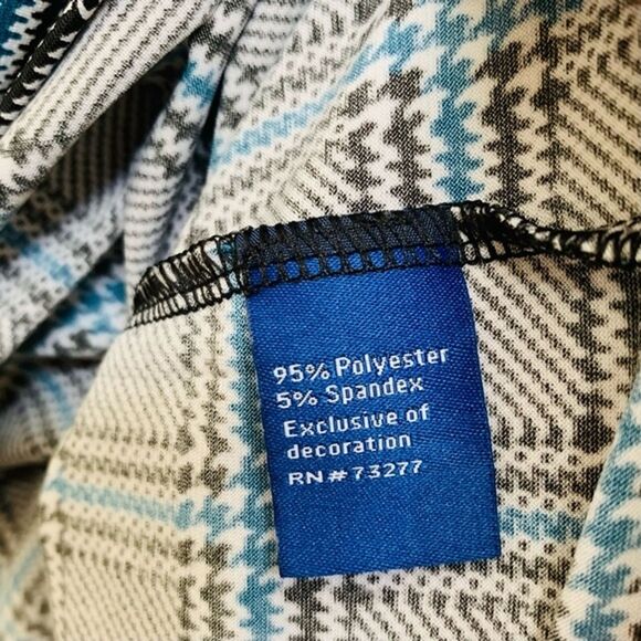 Apt .9 Multicolored Long Sleeves Women's Top Size L - Picture 6 of 8